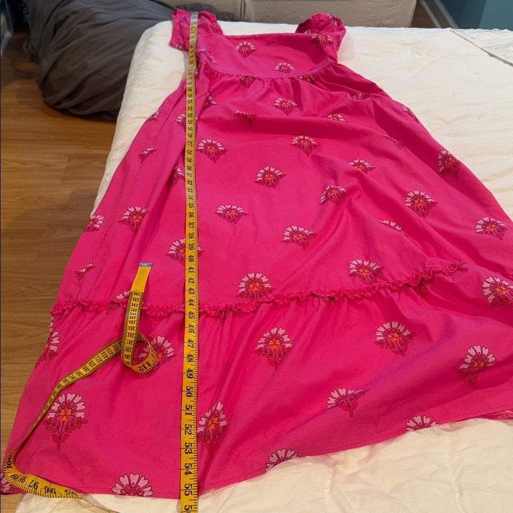 Sugarlips pink maxi dress with flowers - Picture 9 of 12